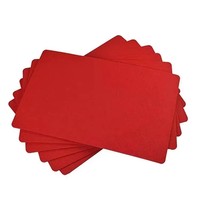 Sets de table antidérapants et résistants à la chaleur en feutre pour la maison, l'hôtel, le café, le bureau, la décoration de table, la décoration de table de fête