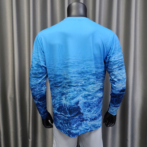 Camiseta de Manga Larga para Hombre con Protección UV UPF 50+, de Secado Rápido y Transpirable, para Trabajo, Equipo, Pesca, Gimnasio y Entrenamiento - Product Image 3