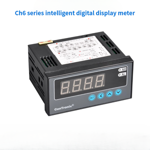 CH6 akıllı dijital ekran Alarm enstrüman sıcaklık basıncı sıvı seviyesi ölçer PT100 termodirenç termokupl OEM - Product Image 5