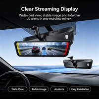 Rétroviseur intelligent avec streaming pour Macan 2014-2021, fonction ADAS, rappel de départ du véhicule, surveillance et caméra de conduite