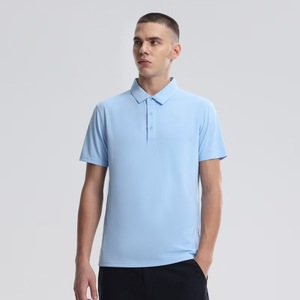 T-shirt de sport d'été 2026 pour <span class=keywords><strong>homme</strong></span> – Confortable, séchage rapide, respirant, en polyester, à manches courtes, col classique, pour le basketball - Product Image 3