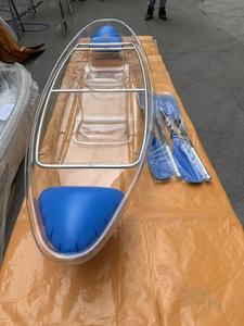 Kayak Yak Outdoors Ligero y Ecológico <span class=keywords><strong>de</strong></span> Doble Remo con Fondo Transparente para Recorridos por Ríos y Mares - Product Image 3
