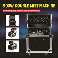Machine à brouillard double 600W, machine à fumée fine 900W pour éclairage de scène, mariage, banquet, bar, effets spéciaux de scène