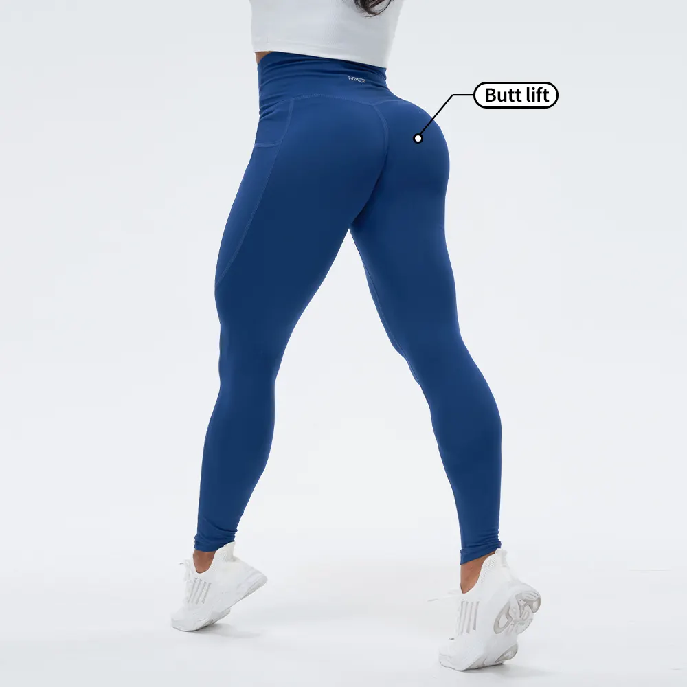 MIQI Wholesale Women Workout Running High Waist Pants Yoga Pants Leggings Women Yoga Legging