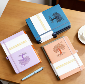 Academic A5 Logo Customized Notepad PU Leather Diary Note Book Custom Elastic Band Hardcover <b>Planner</b> Journal Notebook - Product Image 4