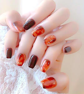 5ml Jelly Brown Gel Vernis À Ongles <span class=keywords><strong>Orange</strong></span> Rouge Ambre Cristal Glacé Clair Translucide Couleur Gelée Nude Gel Semi Permanent UV Gel - Product Image 4