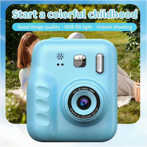 Mini Cámara Digital para Niños, Cámara con Resolución de Video 4K, Impresión Instantánea de <span class=keywords><strong>Fotos</strong></span>, Función de Grabación, Regalo para Niños - Product Image 2