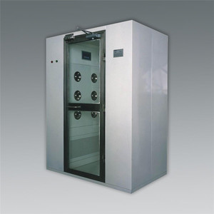 Venta caliente de la institución médica para sala limpia de acero inoxidable doble persona ducha de aire - Product Image 3
