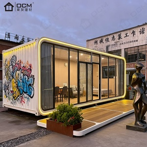 Casa Prefabricada Moderna Tipo Cabaña de Apple de OCM |   Cabaña Glamping Prefabricada Tipo Apple Pod |   Unidad Móvil Ecológica para Resort, Oficina al Aire Libre, Cocina - Product Image 5