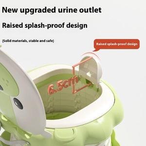 <span class=keywords><strong>Pot</strong></span> de toilette portable pliable pour enfants, en plastique, pour les voyages en voiture et les soins aux bébés, pour les garçons et les filles - Product Image 2