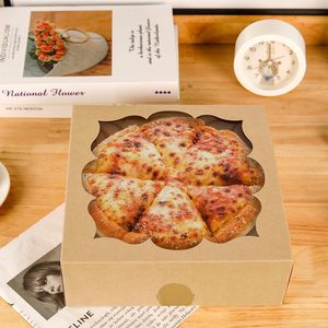 Cajas para Tartas Marrones con Ventana, Ideales para Tartas, Galletas, Pastel de <span class=keywords><strong>Queso</strong></span>, Postres Caseros - Product Image 2