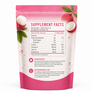 Supplément de boisson en poudre d'électrolyte végétalien pour adultes vitamines aux fruits soutien énergétique récupération d'entraînement pas pour les femmes enceintes - Product Image 4