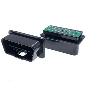 OBDII connecteur mâle avec serrure et <span class=keywords><strong>obd</strong></span> 2 moulant boîtier - Product Image 3