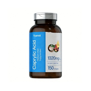 Polvo de Ácido Caprílico Vegano Orgánico de Marca Privada de Alta Calidad, Alivia las Molestias Intestinales, Mejora la Piel Grasa, Proporciona un Alivio Rápido - Product Image 1