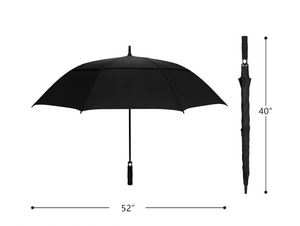 Promotional 54 Inch Automatic Open Golf <b>Umbrella</b> Oversize Extra Large Double Canopy Vented <b>Windproof</b> Waterproof Stick <b>Umbrellas</b> - Product Image 4