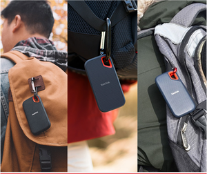 Novo E61 500GB 1TB 2TB 4TB 8TB Externo USB3.2 Portátil SSD Portátil Novo Plástico 1050 MB/s Velocidade de Leitura/Gravação E61 PSSD para Sandisk - Product Image 5