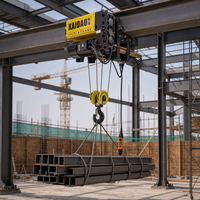 Palans électriques à câble robustes pour la levée de charges lourdes sur grues industrielles
