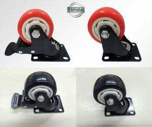 Swivel industrie PVC PU PP castor rad - Product Image 6