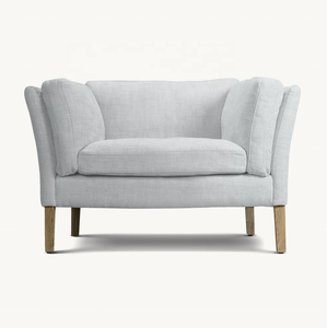 Sassanid OEM danese Design moderno <span class=keywords><strong>soggiorno</strong></span> confortante seduta Soren poltrona di lino - Product Image 2