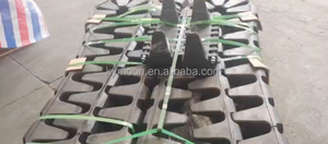 Over-The-Tire <span class=keywords><strong>Rubber</strong></span> Track Skid Stuur Lader Aangepast Voor Bobcat Rups Komatsu Daewoo Mustang John Deere Constructie - Product Image 2