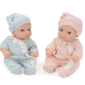 Juego de Muñecas de Silicona Reborn MINI de 20 cm para Niñas, Juguetes de Bebés Realistas, Muñecas de Moda Realistas, Muñecas de Silicona para Niñas - Product Image 5