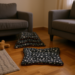 Tappetini per Animali Domestici Yommy 57x75cm 75x95cm 88x112cm, Set di Tappetini Impermeabili Antiscivolo per Cani e Gatti - Product Image 3