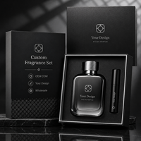 Set de Regalo de Mini Perfumes de Lujo Personalizados para Mujer y Hombre, Boutique, Eau de Parfum, Empaque Personalizado