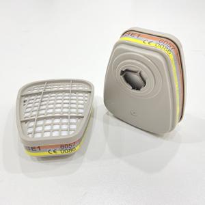 Terlaris ABE1 6057 Cartridge IJ <span class=keywords><strong>Gas</strong></span> gabungan Multi Filter Multi uap cocok dengan 6200 7502 Respirator setengah wajah dapat digunakan kembali - Product Image 4