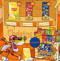 Proveedor de aperitivos de China Cheeto Salty Classic Patatas fritas patatas fritas crujientes 50g Snacks exóticos