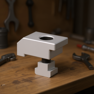 Ttake Standard Side Bracket for Modular Vise 100mm Length Heavy Duty Metal Construction - Product Image 3