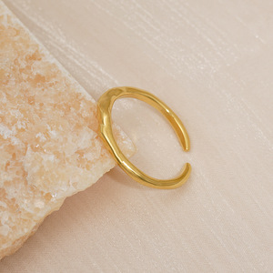 Zogxin Gold <b>Open</b> <b>Ring</b> Geometric Adjustable Women's Fashion Jewelry - Product Image 4