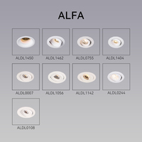 Downlight encastrable LED noir 30W, 12W, 220V, découpe 50mm, chrome, 4 pouces, sans bordure, 6500K, 15W, NZ