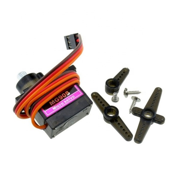 Towerpro Classic Micro Metal Gear 180 360 Degree Digital Analog Servo MG90S For RC Helicopter Boat Car Planes Aircraft