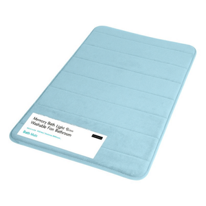 MEMORY <b>Bath</b> Mat <b>Light</b> Blue (60x40cm) TAME4060AC - Product Image 2