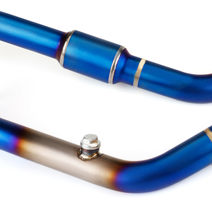 Tubo Slip-On per YAMAHA YZF R15 V3 V4 MT15 2017-2024 di scarico moto in lega di titanio modificare tubo di collegamento anteriore <span class=keywords><strong>blu</strong></span> 51mm Escape - Product Image 3