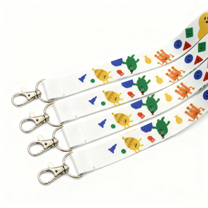 Best Selling High Quality Custom Logo <b>Polyester</b> Smooth Sublimation Smooth <b>Lanyard</b> for Promotion Gifts - Product Image 3