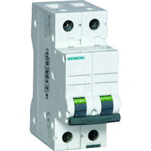 เบรกเกอร์ขนาดเล็ก 5SL6216-7CC MCB C16 400V 2 ขั้ว สวิตช์ป้องกันกระแสเกินสำหรับแผงไฟฟ้า - Product Image 1