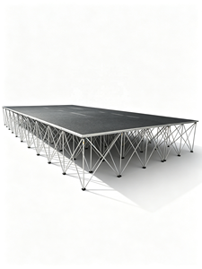 Popular Portable Outdoor Aluminum <b>Stage</b> Truss Display Foldable <b>Stage</b> Non-slip Industrial <b>Platform</b> 750kg Load Capacity - Product Image 1