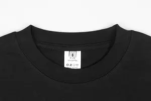 Camiseta YKH 240gsm boxy masculina de algodão pesado personalizado plus size tamanho grande de alta qualidade simples para meninos