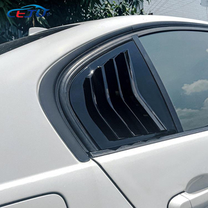 2 uds., decoración de persianas de ventana trasera, Panel de Alerón, rejilla lateral, pegatinas de coche para BMW 3 <span class=keywords><strong>Sseries</strong></span> E90 320i 330i M3 2005-2011 - Product Image 5