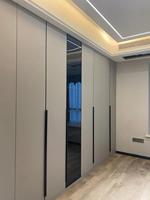 Armoire cube en forme de L personnalisée à prix d'usine avec porte/lit transparent