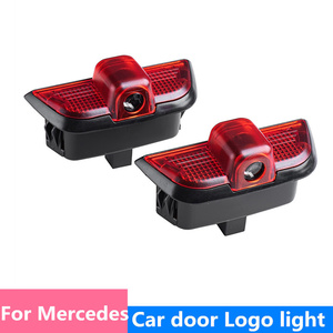 메르세데스 벤츠 W204 C200 <span class=keywords><strong>C230</strong></span> C280 2008 C260 C300 2010 2011 2012용 LED 자동차 도어 웰컴 프로젝터 라이트 액세서리 램프 - Product Image 2