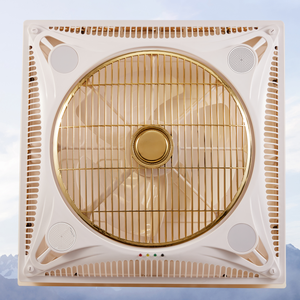 Haute qualité 14/16 pouces Shami plafond faux Mont Box ventilateur avec lumière et télécommande - Product Image 6