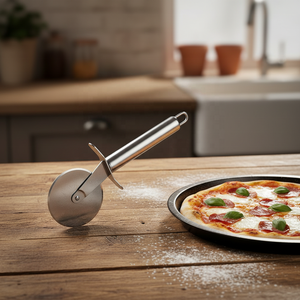 Rotella Tagliapizza in Acciaio Inossidabile per Amanti della Pizza - Product Image 1