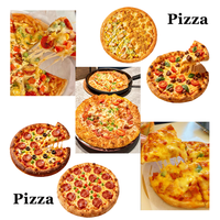 Ligne de production automatique de pizzas surgelées à haut rendement, équipement de boulangerie pour la formation de la croûte et le traitement des garnitures