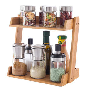 תבלין במבוק עץ תבלין מותאם אישית לוגו 30 60 בקבוק תבלין - Product Image 5