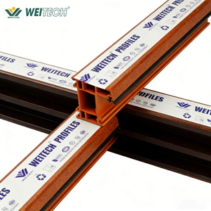 Profilés de fenêtres en <span class=keywords><strong>PVC</strong></span> de marque chinoise, prix bas, profilés en <span class=keywords><strong>PVC</strong></span> blanc de Chine - Product Image 4