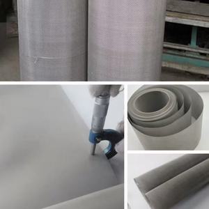 Mallas Filtrantes de 20 30 40 50 60 80 100 200 300 Micras, Resistencia a la Corrosión, Malla de Alambre Tejido de Acero Inoxidable 304 316 SS - Product Image 3