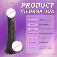 Dildo en silicone réaliste pour femmes, 10 modes de vibration, télécommande, étanche, stimulation du point G, plaisir ultime, couleur naturelle