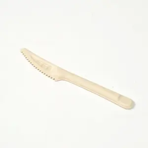 Degradable Bagasse Fiber Cutlery Natural Biological Compostable Tableware Disposable Sugarcane Pulp Fork